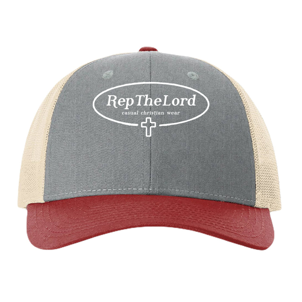 Heather Grey/ Birch/ Cardinal - 115R - FRONT
